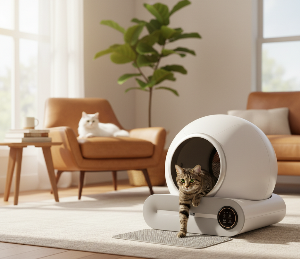 Self-cleaning litter tray – Practical and odourless | Cleany